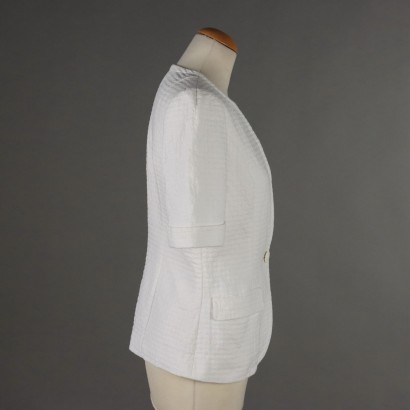 Jun Ashida White Blazer