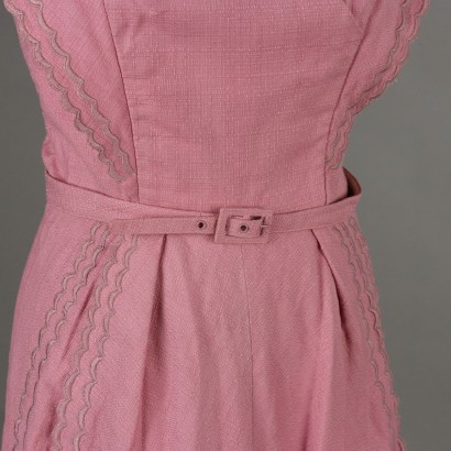 Robe vintage rose antique