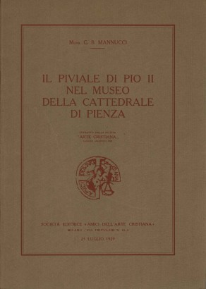 Il piviale di Pio II nel museo della cattedrale di Pienza