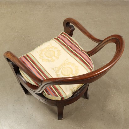 Carlo X Gondola Commode Armchair