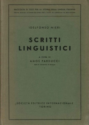 Scritti linguistici