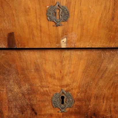 Restoration chest of drawers in mahogany