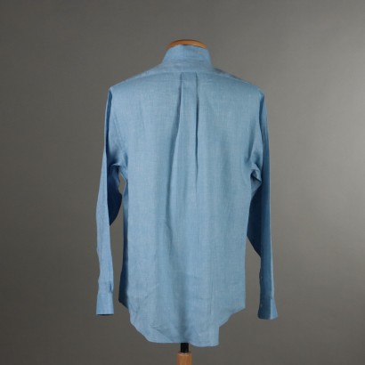 Brooks Brothers Light Blue Linen Shirt