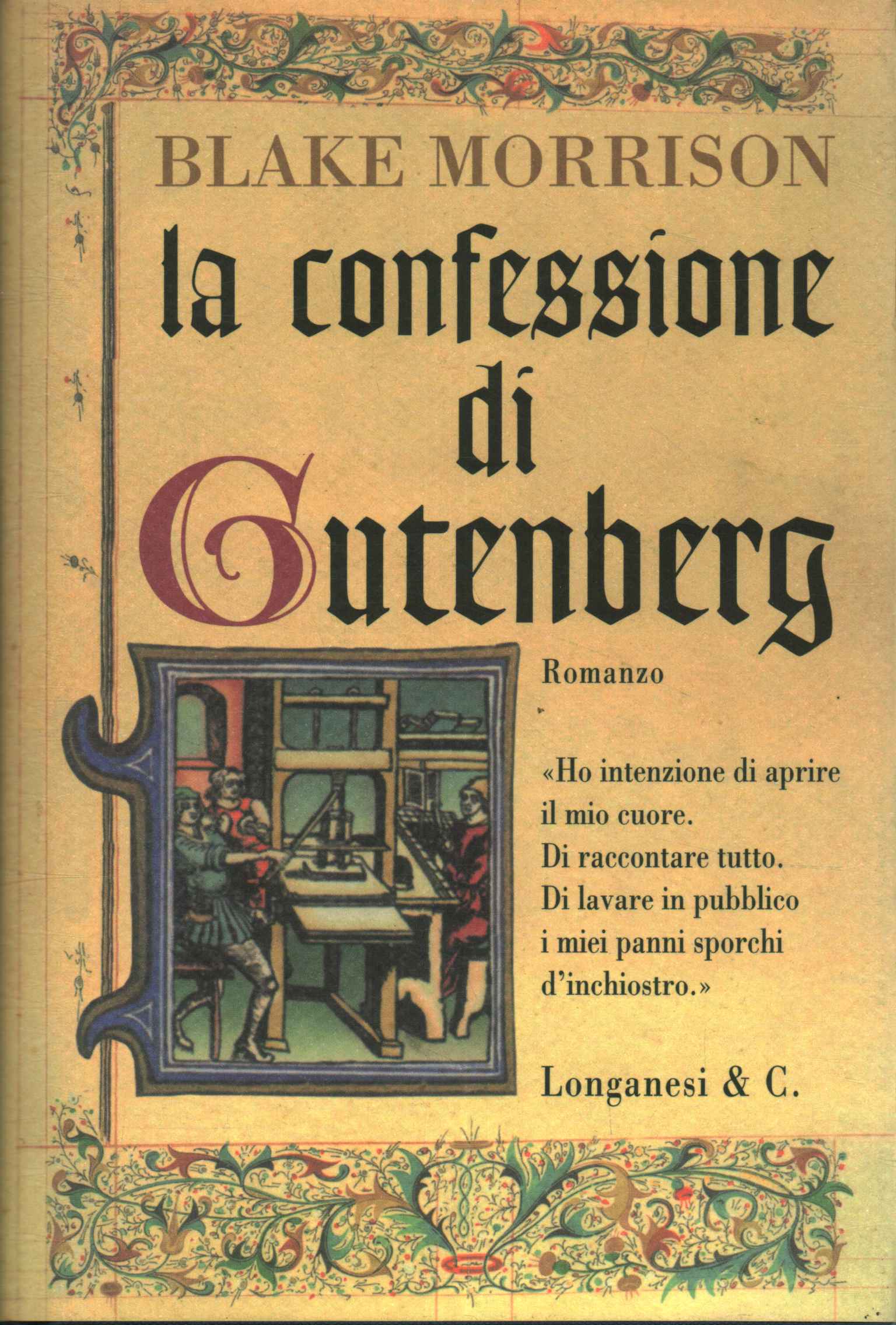 La confesión de Gutenberg