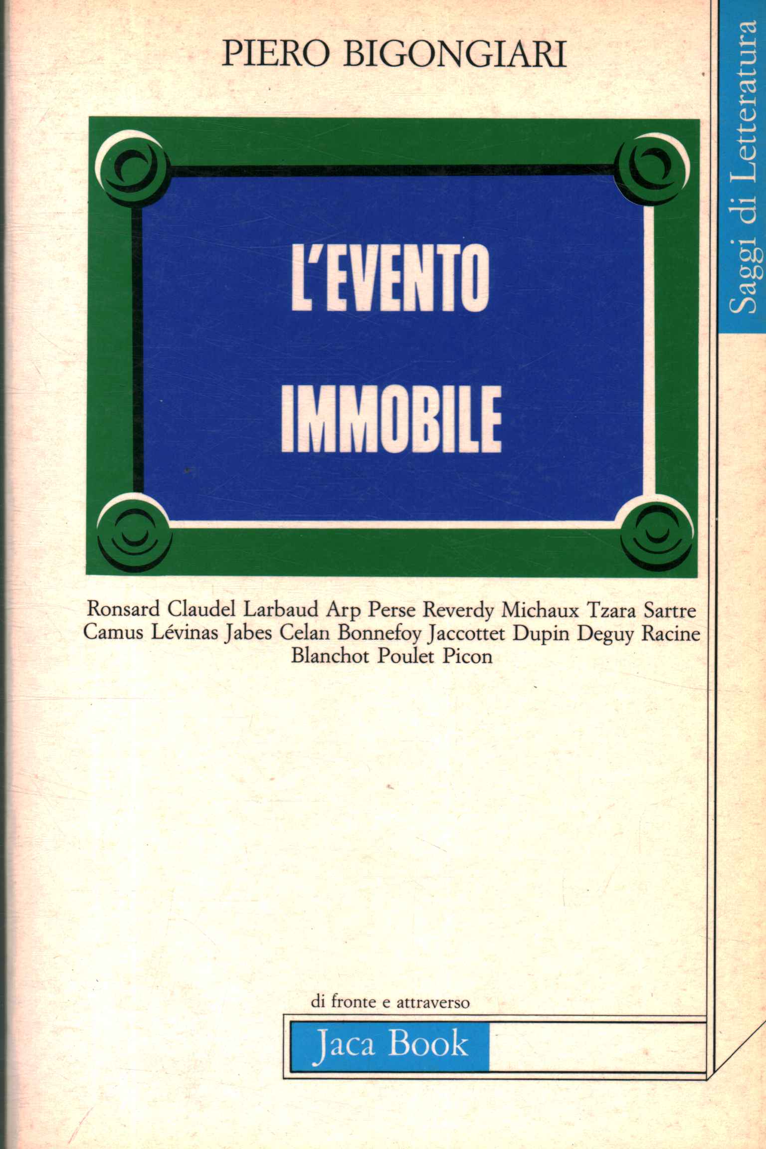 L'evento immobile