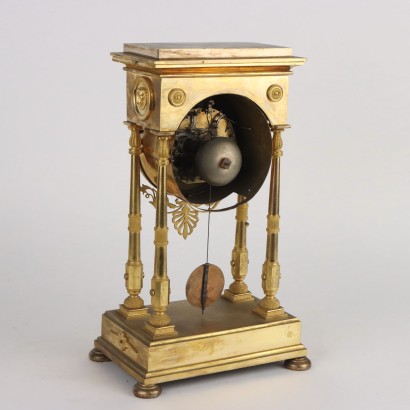 Gilded Bronze Table Clock Ro