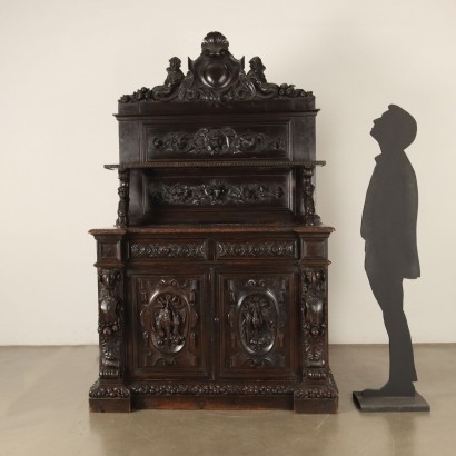 Sideboard with Neo-Renaissance stand