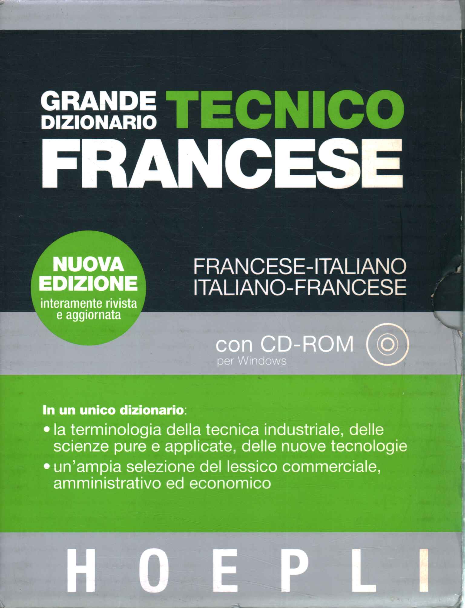 Grande dizionario tecnico francese (con