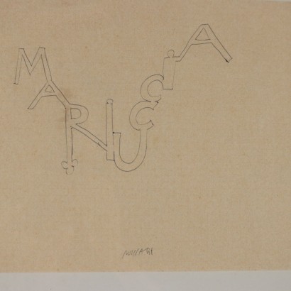 Drawings by Bruno Munari, Mariuccia and Guido