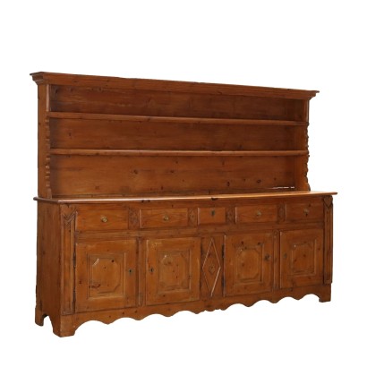 Großes Sideboard aus Kiefernholz