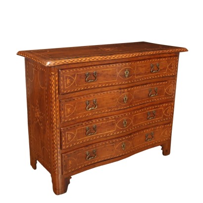 Chest of Drawers,Piedmontese Louis XVI Chest of Drawers