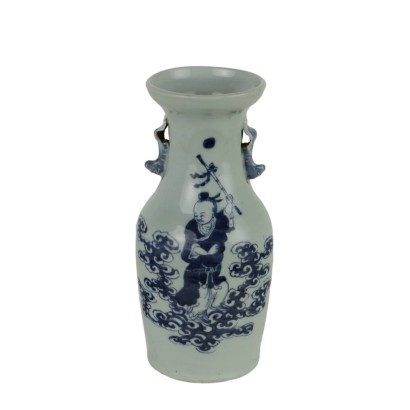 Vase balustre en porcelaine