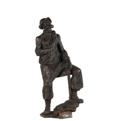 Bronze Mountaineer Sculpture