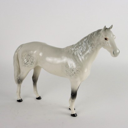 Grupo de caballos en porcelana de Beswick.