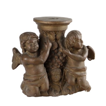 Alzata in Gesso con Putti