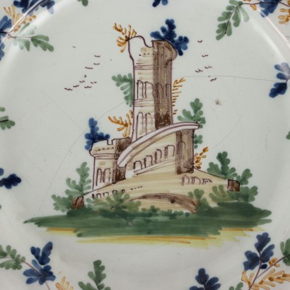 Majolica Plate Manufacture of Pavia