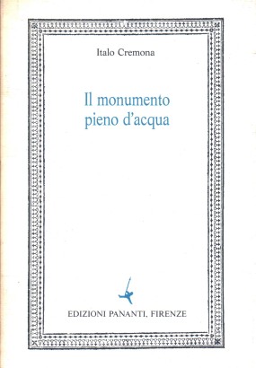 Il monumento pieno d'acqua