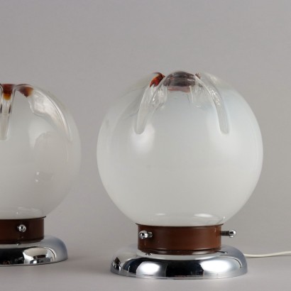 Lampes des années 70, Paire de lampes des années 70