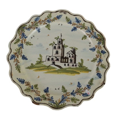 Majolica Plate Manufacture of Pavia