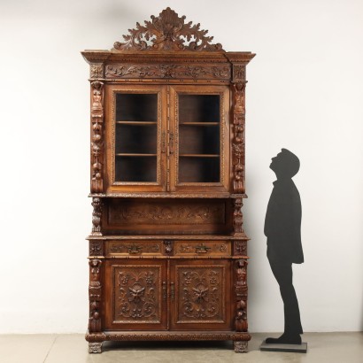 Doppelkorpus-Sideboard im Neorenaissance-Stil