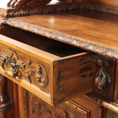 Credenza Neorinascimento Doppio Corpo