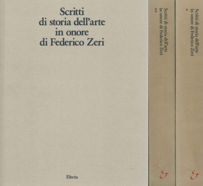 Scritti di storia dell'arte in onore di Federico Zeri (2 Volumi)