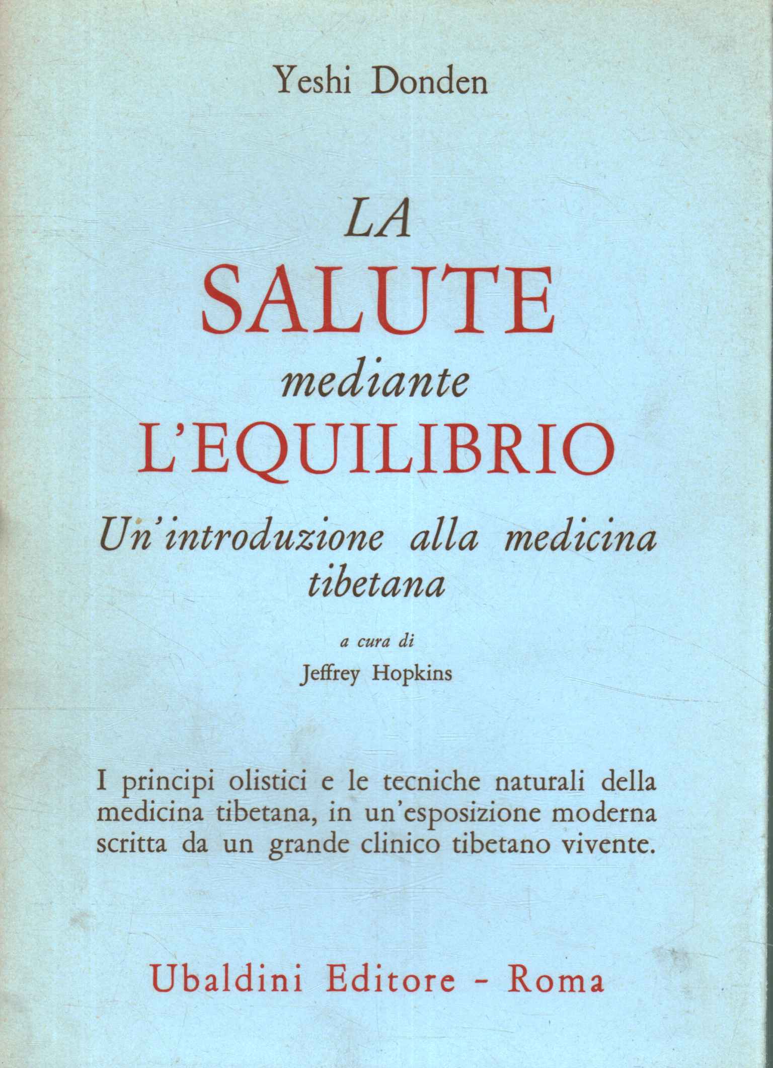 La salute mediante l'equilibrio