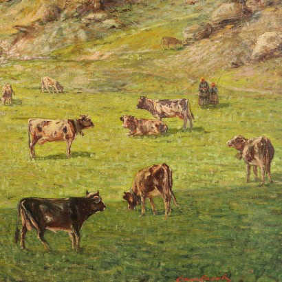 Peinture d'Oscar Casali,Alpage avec des vaches,Oscar Casali,Oscar Casali,Oscar Casali,Oscar Casali,Oscar Casali,Oscar Casali,Oscar Casali,Oscar Casali,Oscar Casali,Oscar Casali,Oscar Casali,Oscar Casali