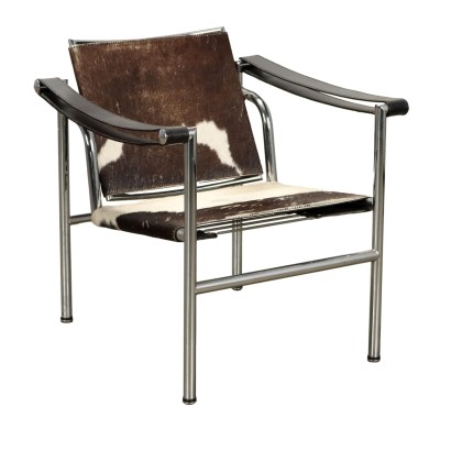 Fauteuil dans le style LC1 de Le Corbusier des années 80