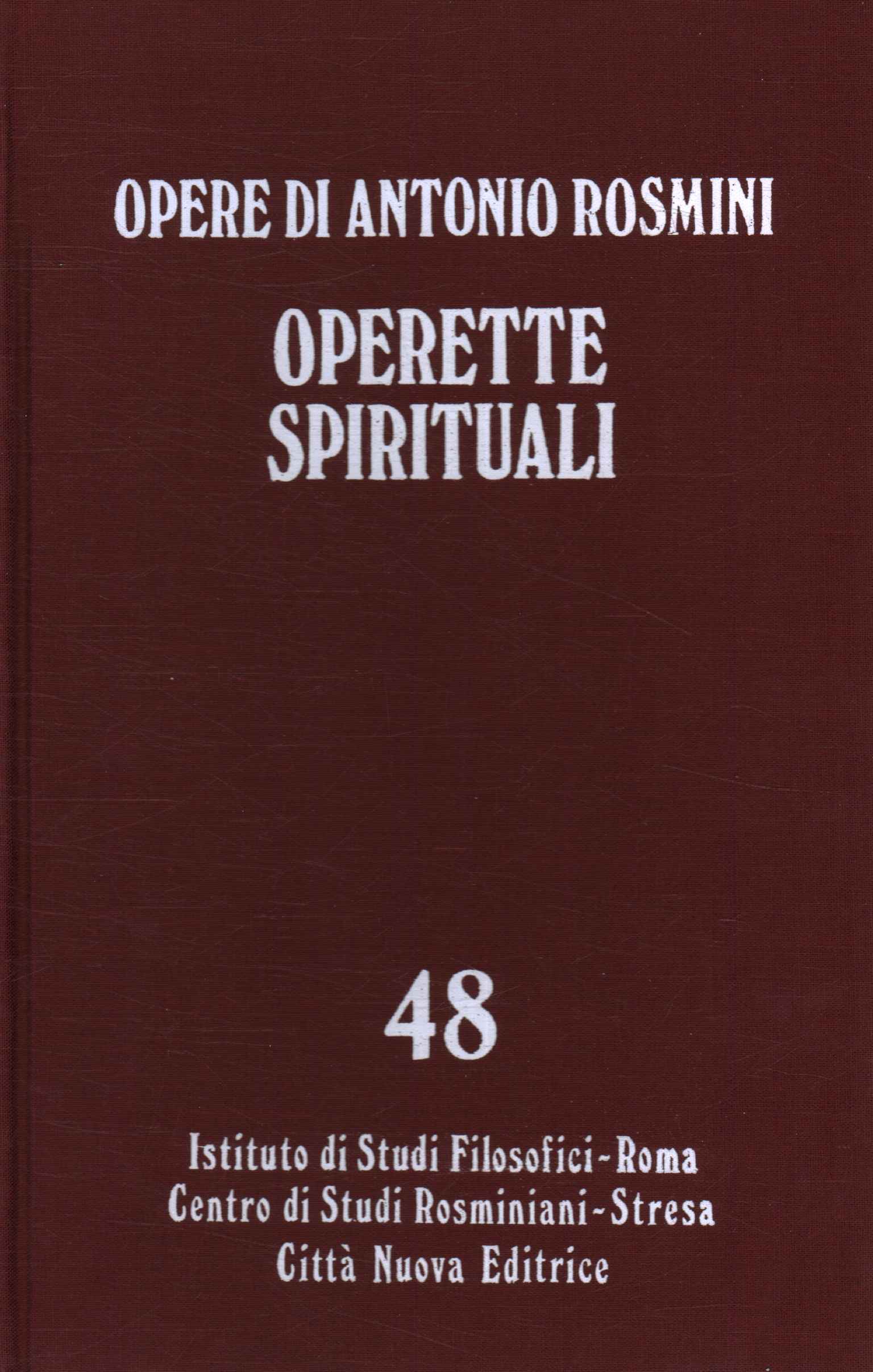 Prose ecclésiastique ascétique. Opérettes, prose ecclésiastique ascétique. Opérette sp