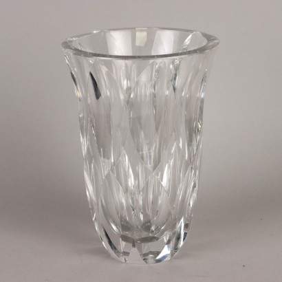 Vase en cristal réalisé par Saint Louis