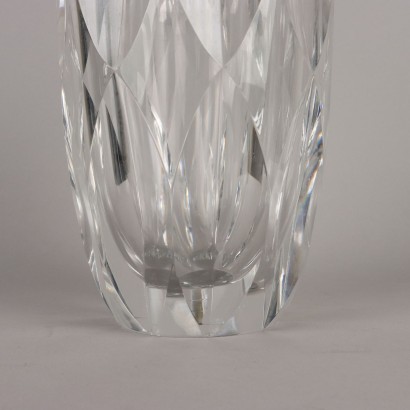 Vase en cristal réalisé par Saint Louis