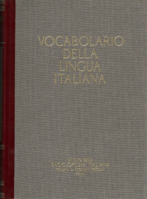 Vocabolario della lingua italiana (I, A-C)