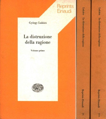 La distruzione della ragione (2 Volumi)