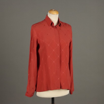 Camisa de seda vintage Dior