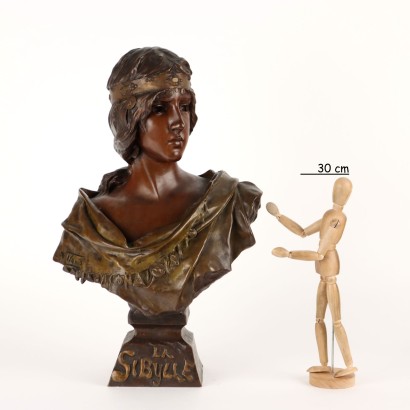 La Sibilla Busto in Bronzo Emmanuel Vi