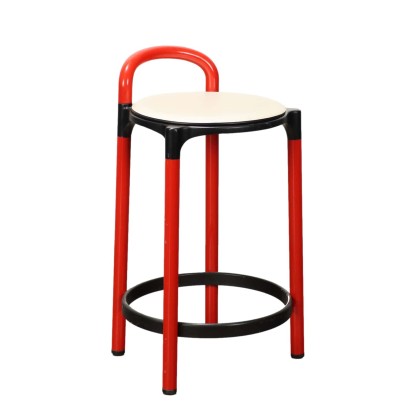 Tabouret Kartell Vintage Plastique Anna Castelli Années 80