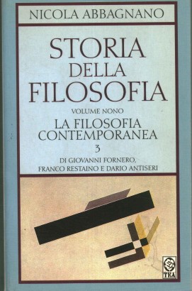 Storia della filosofia (Volume 9). La filosofia contemporanea 3