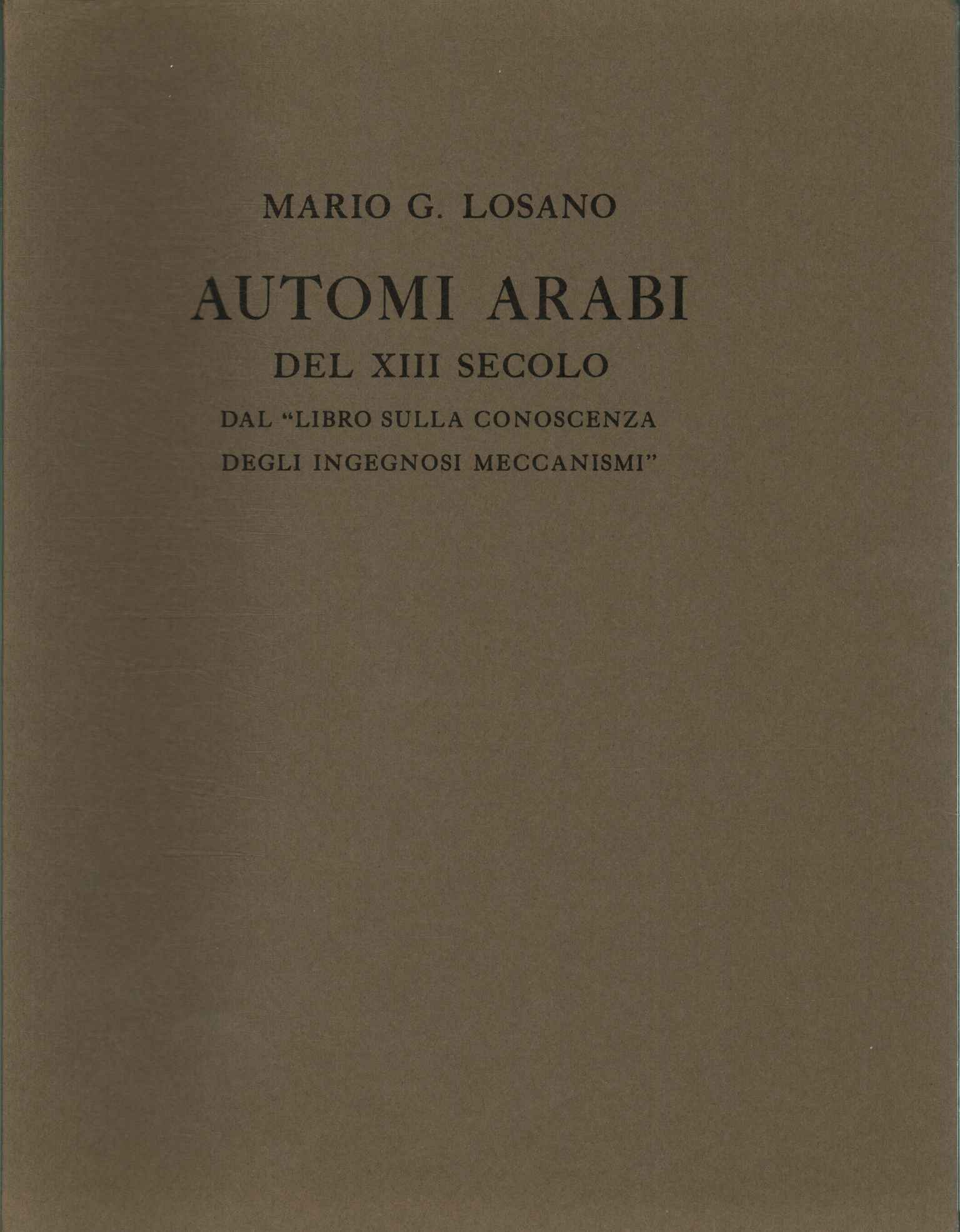 Automi arabi del XIII secolo