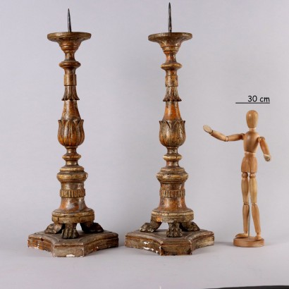 Pair of Empire Table Candlesticks