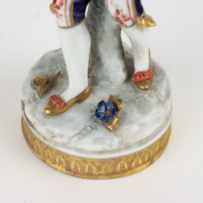 Pair of Capodim Porcelain Figurines