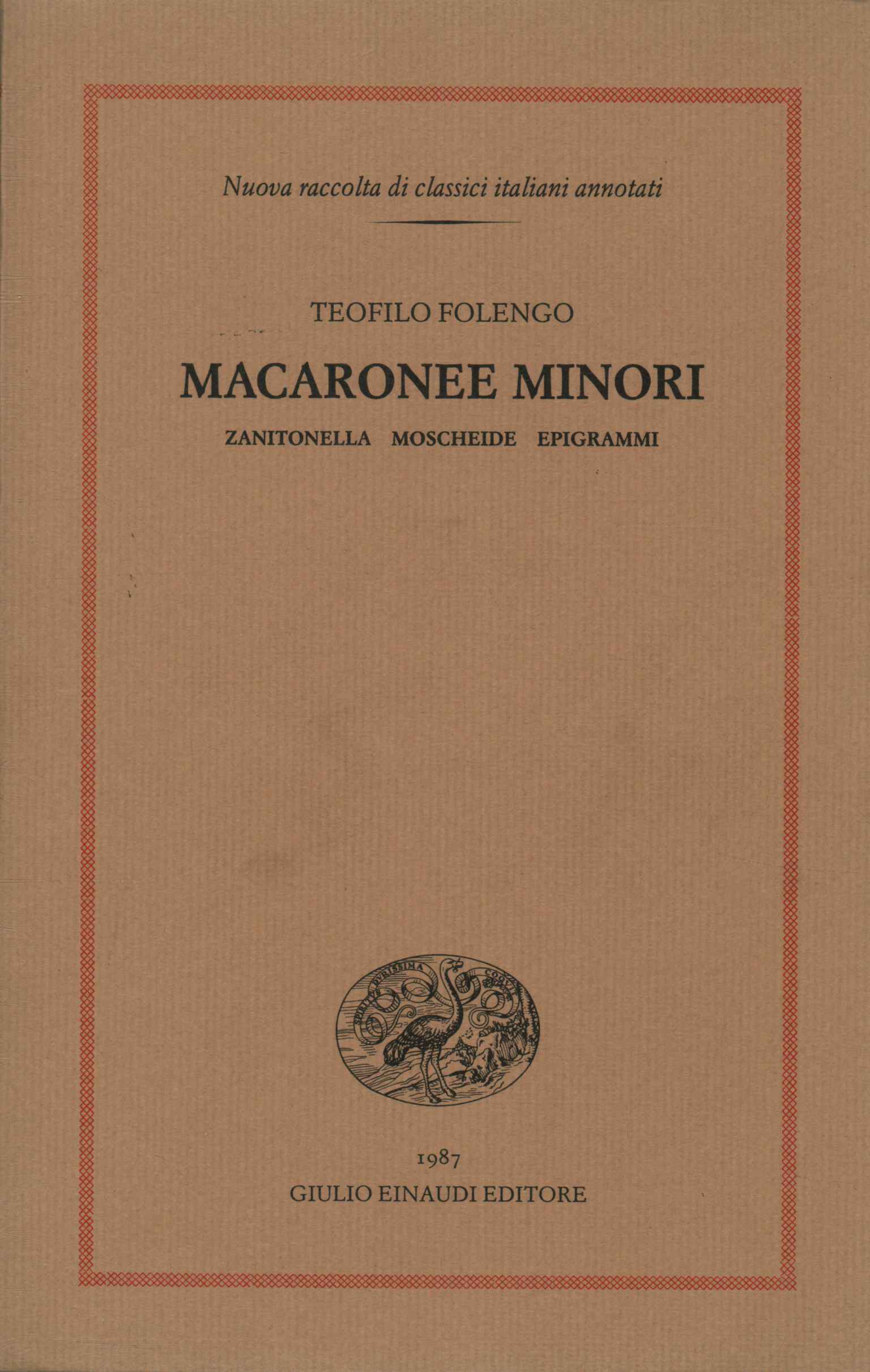 Minor Macaronees