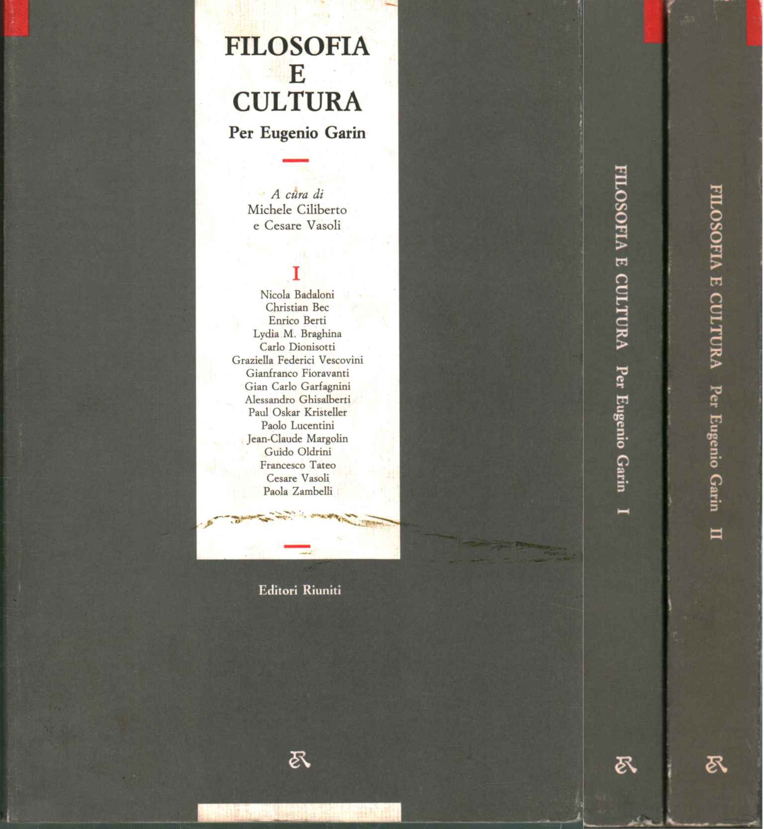 Philosophy and Culture (2 Volumes)