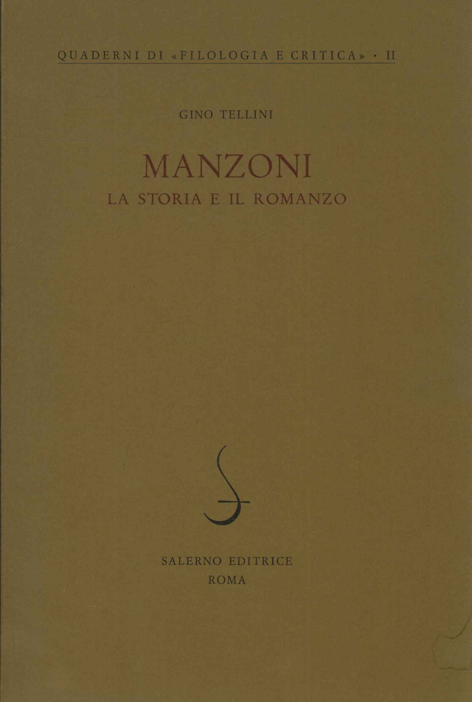 Manzoni l'histoire et le roman