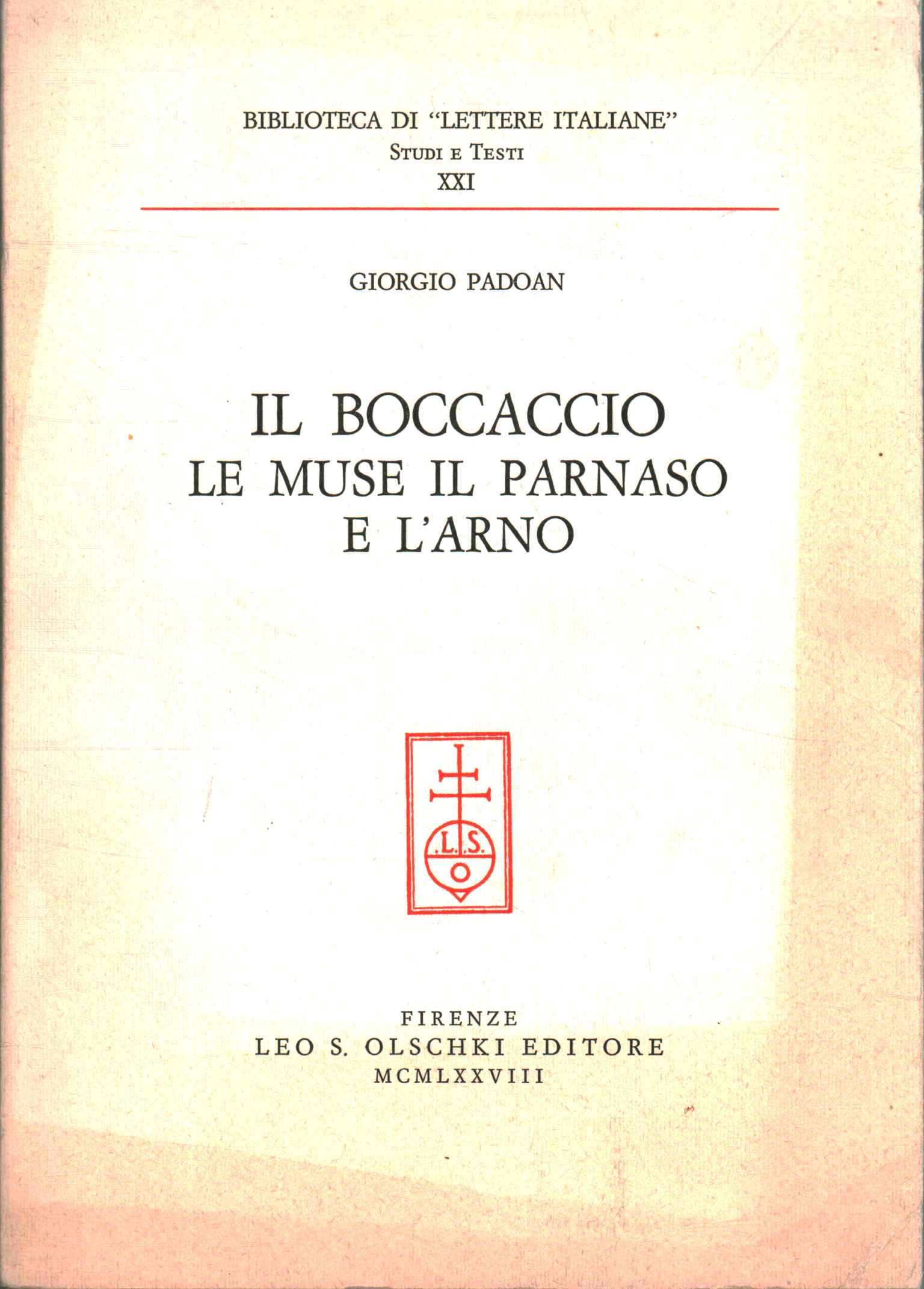 Il Boccaccio le muse il parnaso e l0