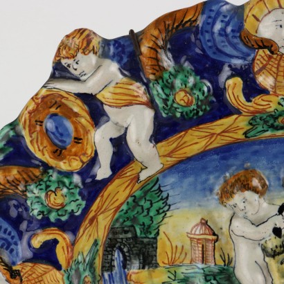 Piatto in Maiolica di Pesaro