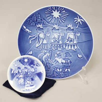 Royal Copenhagen Christmas Plate Child,The Three Kings,Ingrid Jensen,Ingrid Jensen,Ingrid Jensen,Ingrid Jensen