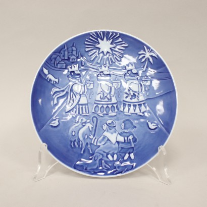 Royal Copenhagen Christmas Plate Child,The Three Kings,Ingrid Jensen,Ingrid Jensen,Ingrid Jensen,Ingrid Jensen