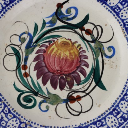 Ceramic Plate by Mondovì Vedov