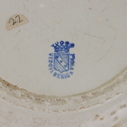 Ceramic Plate by Mondovì Vedov